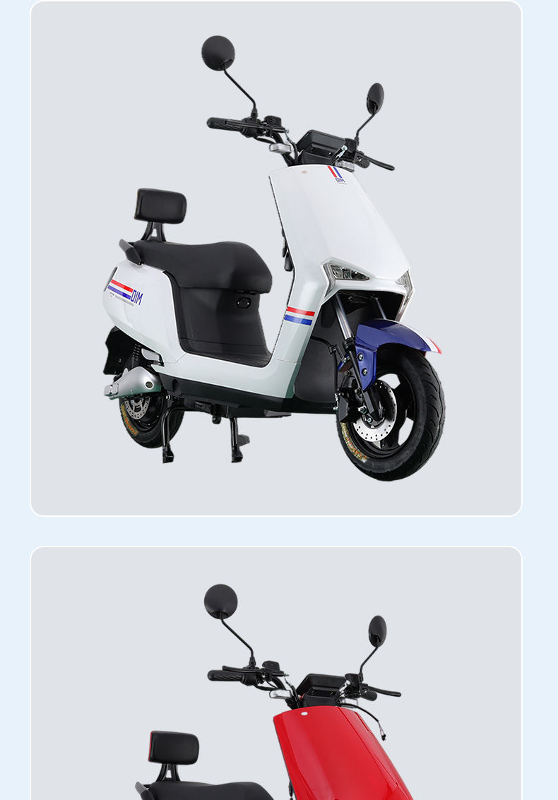 全新款n9电动摩托车成人电瓶车长跑王踏板车超长续航高速电摩代步车