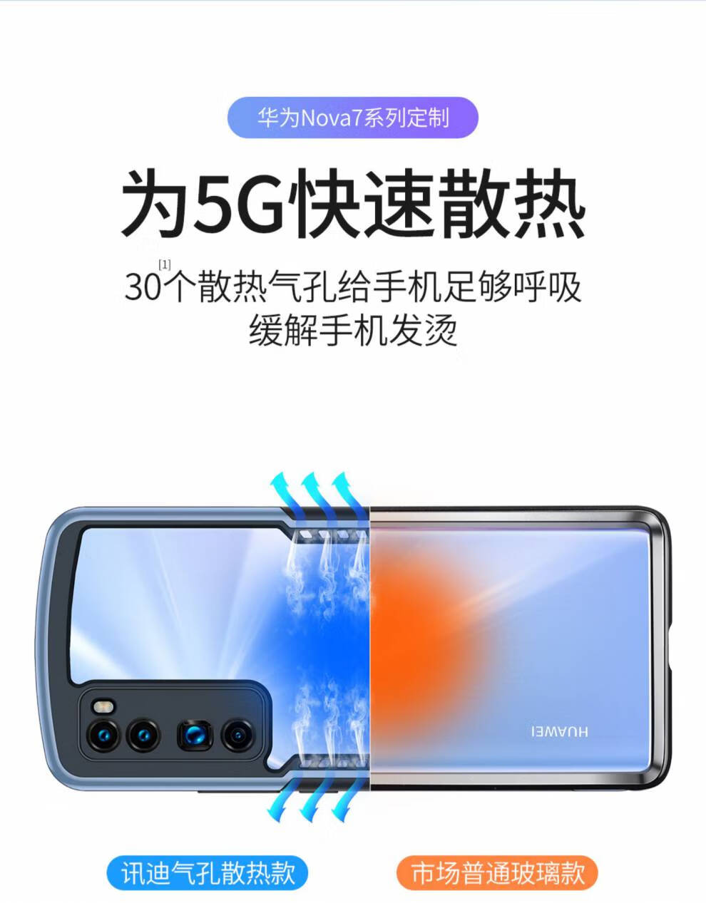 華為nova7pro手機殼nova7機殼nova7se手機套nowa7保護殼新款nove外殼