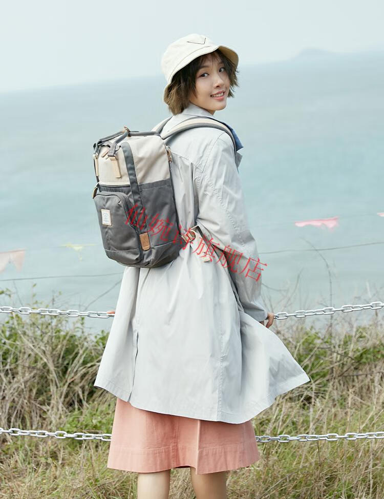 2022新款甜甜圈双肩包7lmyd双肩包女书包大学生初中生高中生韩版百搭
