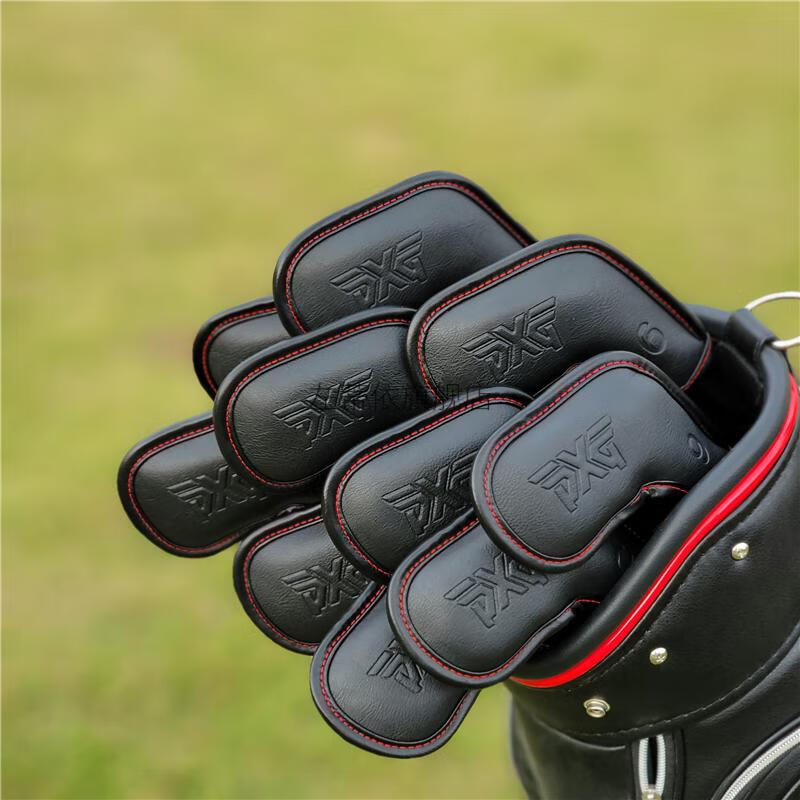 2022新款高尔夫球杆套pxg木杆套铁杆套磁铁闭合高尔夫球杆套杆头套