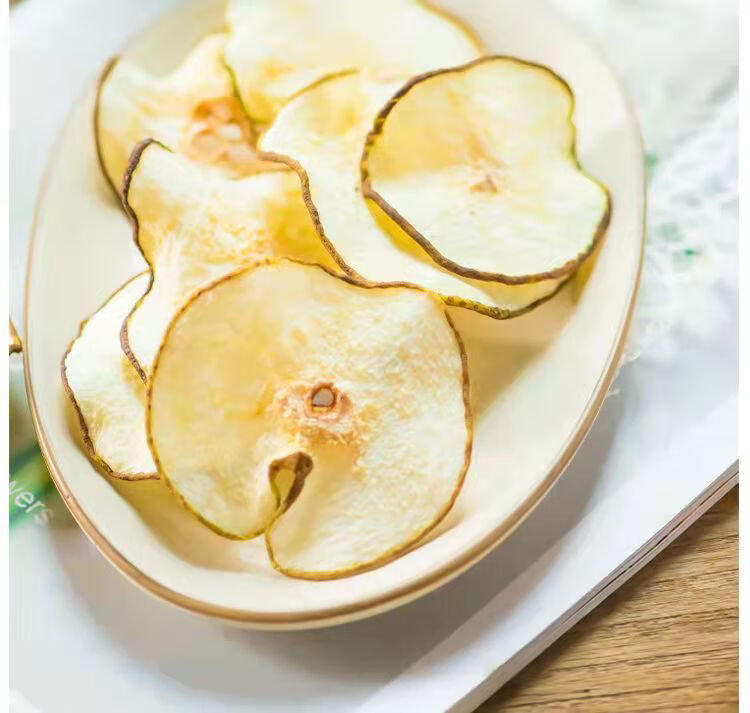 dj好物雪梨干冰糖雪梨汤雪梨片泡茶泡水煲汤新鲜手工水果茶梨干干片