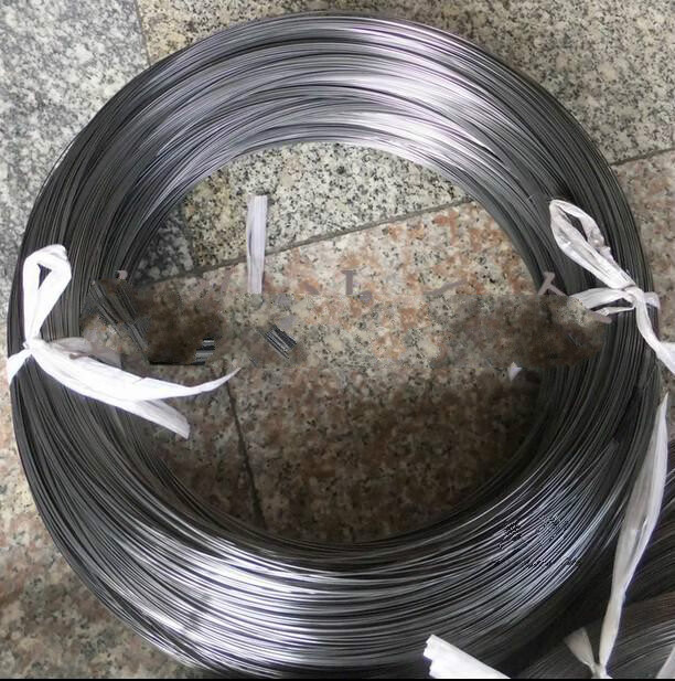 pvc电工穿管钢丝 单股 单根黑穿线钢丝16号 18号 20号标价一公斤a1aa