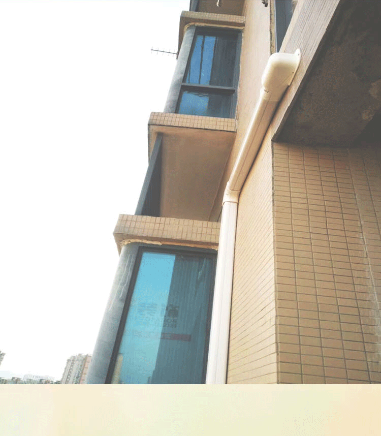 100*65空调冷媒管 暖气管遮挡美观管槽室内外pvc 用节能保护套管 100