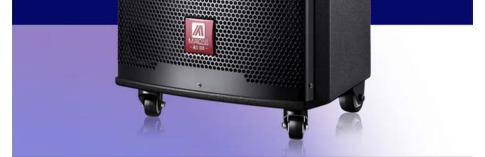 曼龙音响户外多川曼龙户外拉杆音箱带无线话筒大功率直播网红唱k歌