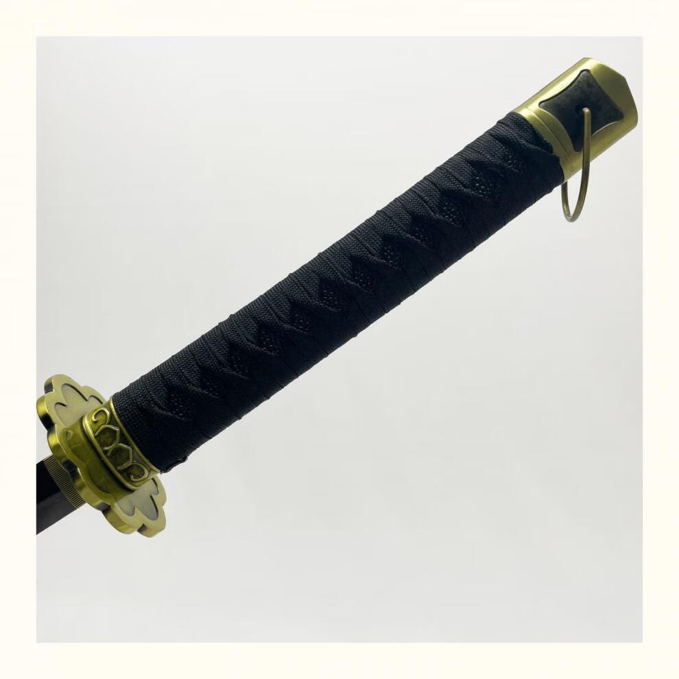 只狼:影逝二度游戏周边 不死斩拜泪 开门模型道具苇名木制未开刃 黑色