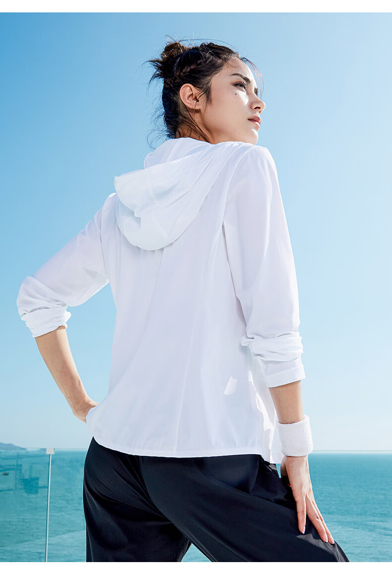 冰肤科技安踏运动外套女士2022春夏新款针织薄款休闲上衣跑步服官方