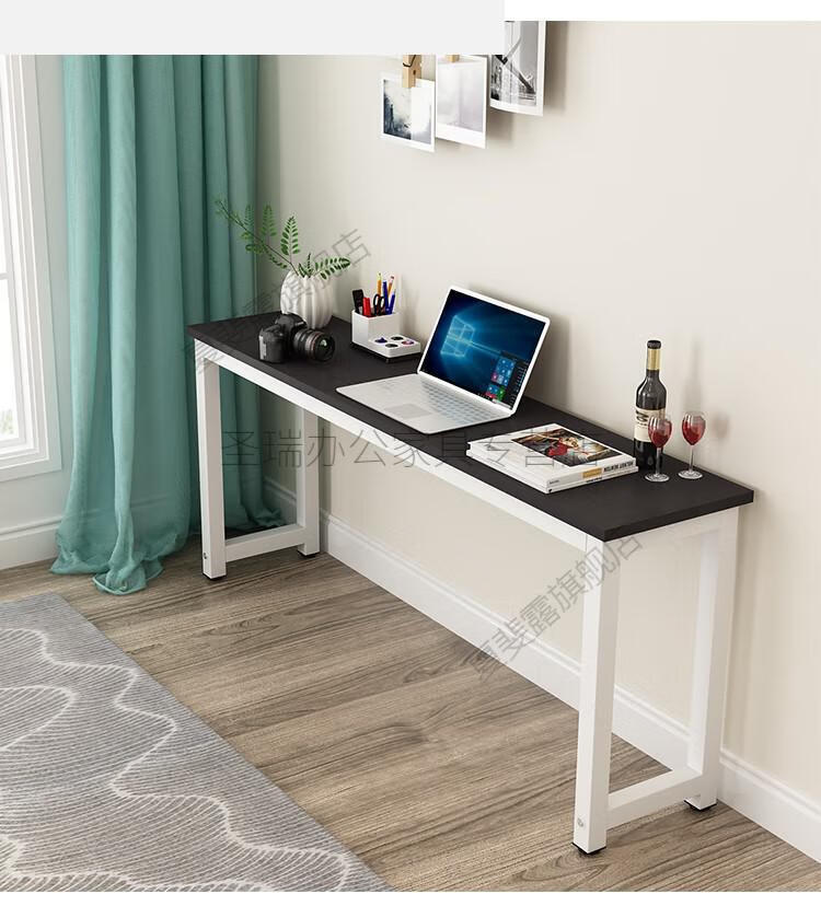 电脑长条家用简易窄桌桌卧室桌定做长方形桌子长桌子条形床边式简易小