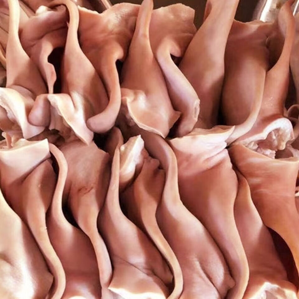 【冷藏发货】猪耳朵猪耳片干净无毛卤菜食材 整箱20斤 江浙沪皖请拍