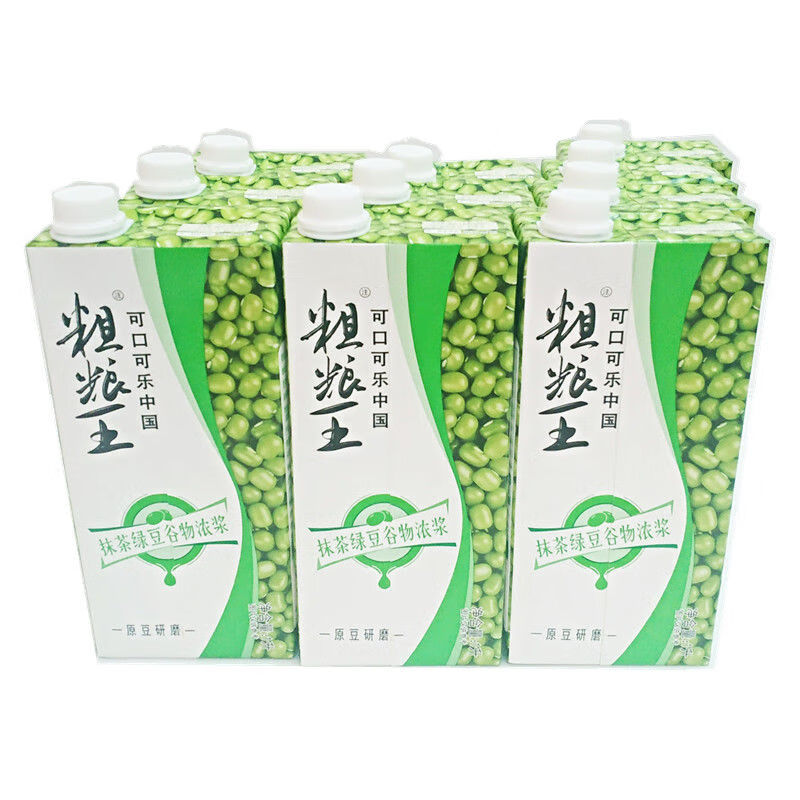 中绿粗粮王 中绿粗粮王饮料绿豆红豆核桃一升装粗粮谷物浓浆饮料 粗粮