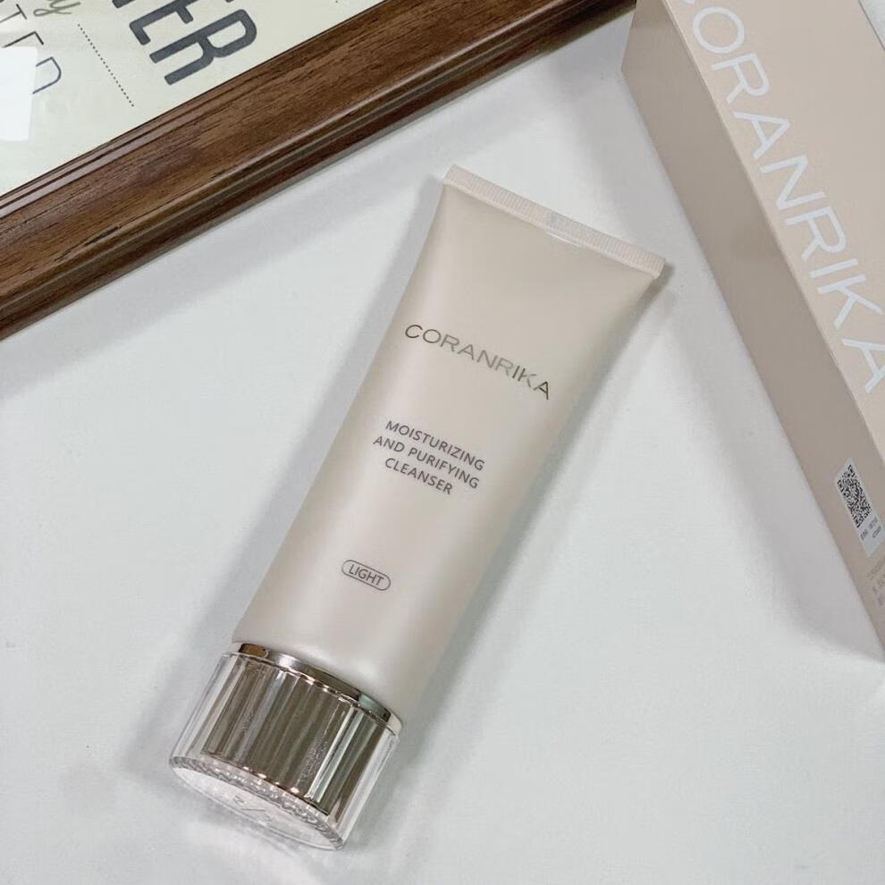 珂兰丽卡coranrika珂兰丽卡鎏金赋颜柔润臻萃洁面乳100g经典款鎏金