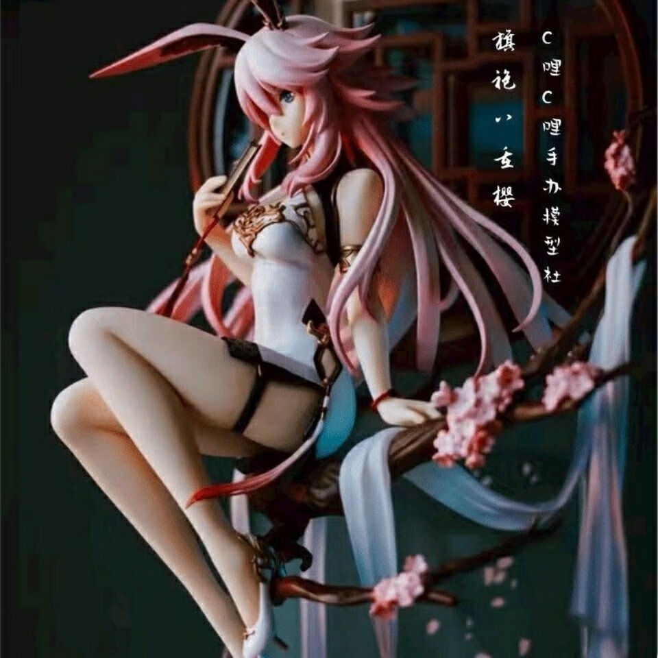 不舍天真八重樱手办崩坏3旗袍八重樱琪亚娜米哈游学院三动漫二次元