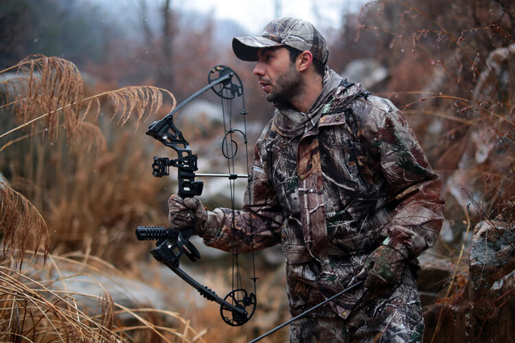 2022新款 滑轮弓反曲弓传统弓军兴m120m125弓箭竞技弓75磅重弓打靶