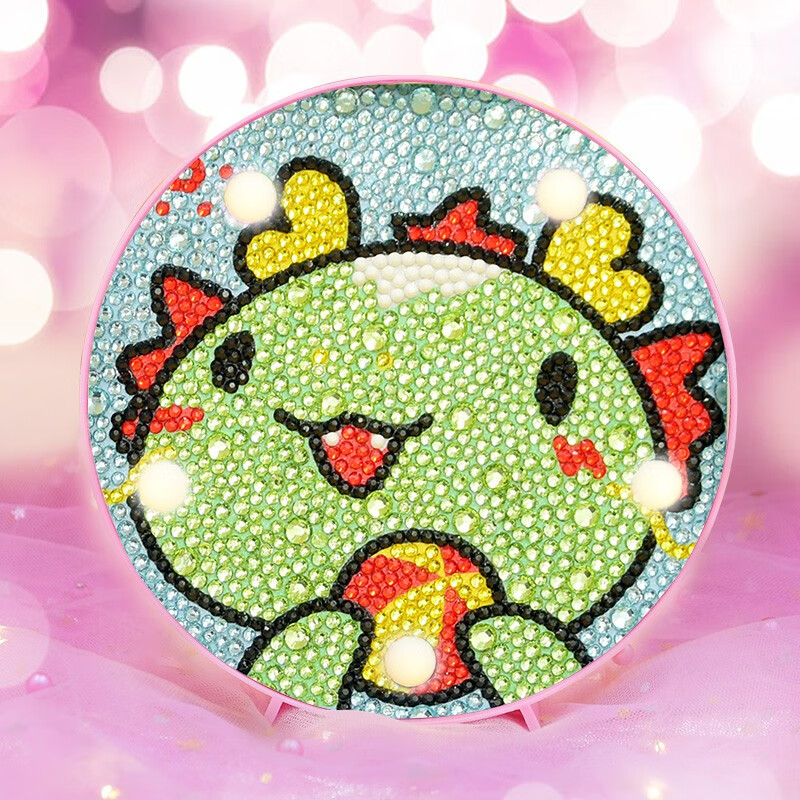 618活动钻石画儿童玩具贴画卡通创意小学生手工制作礼物材料包kitty