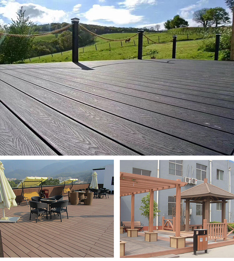 塑木户外地板塑木地板户外塑化木地板室外庭院工程地板花园露台园林