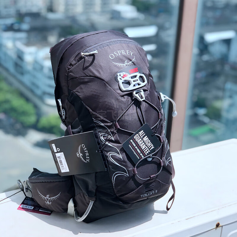小鹰ospreytalon魔爪11223344户外双肩背包登山包可注册11升蓝色sm