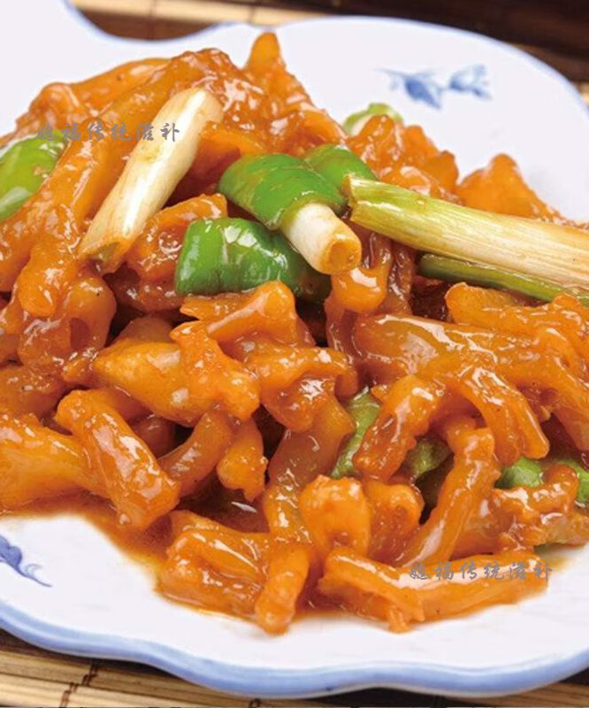 油发猪蹄筋 油发猪蹄筋 干货酒店特殊的食材 炒 煮煲汤腱骨蹄 猪蹄筋