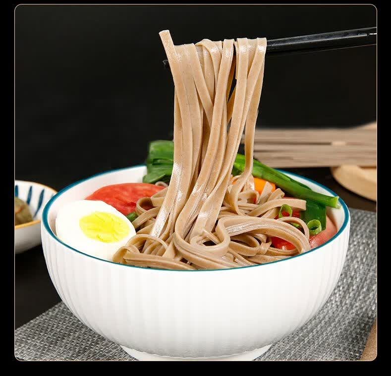 纯正黑荞麦面挂面批发整箱早餐速食食品粗粮面条粗粮荞麦面2斤1000g