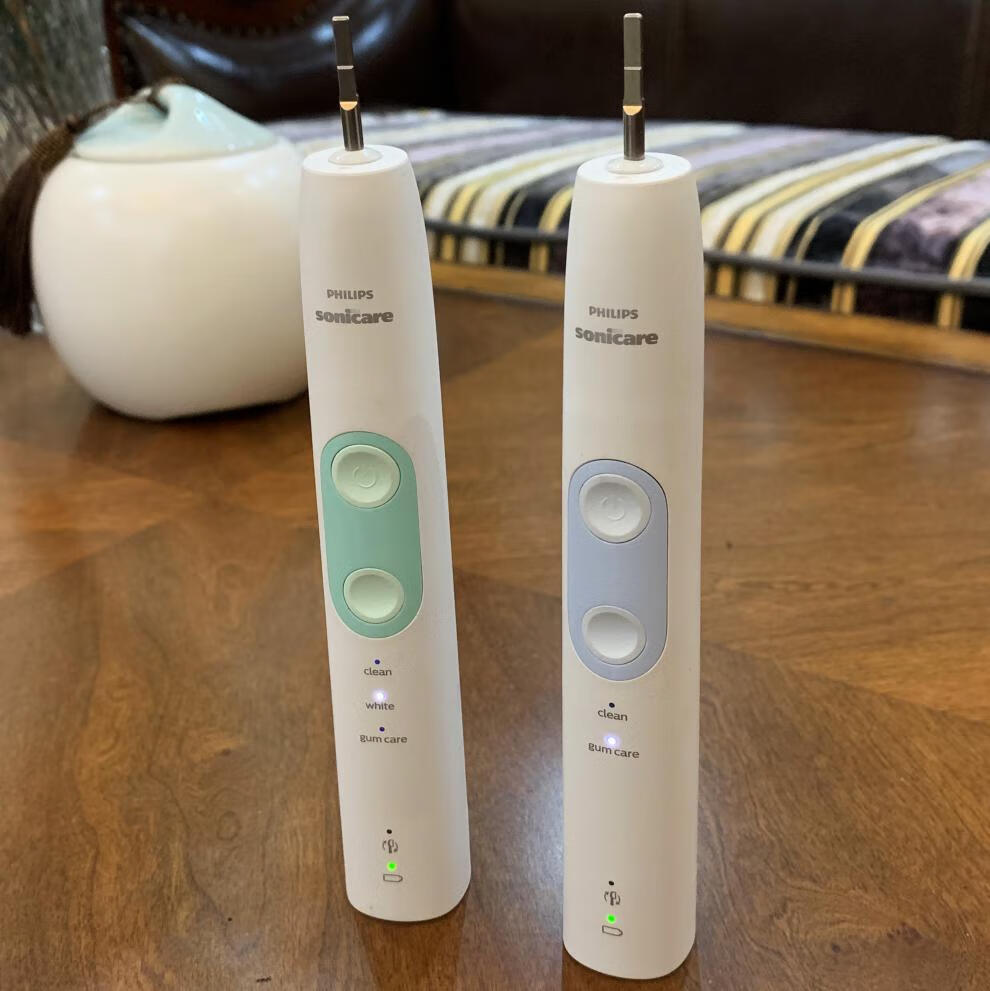 轻微瑕疵飞利浦声波牙刷hx9120hx9160除牙菌斑美白刷头和便携盒 8910
