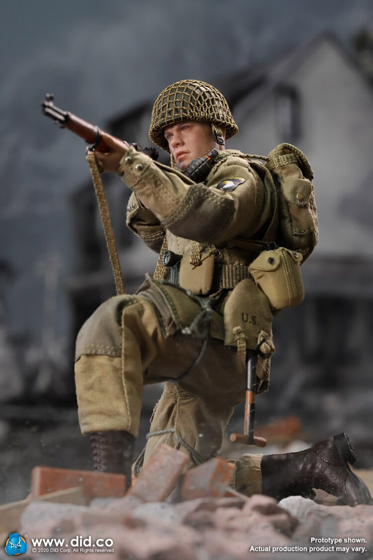 did二战101空降师伞兵112兵人模型拯救大兵 瑞恩【图片 价格 品牌