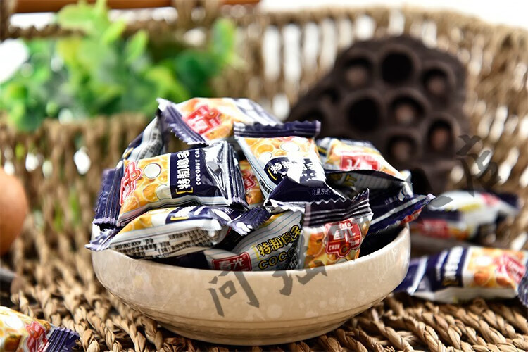 海南春光特制椰子糖228gx3袋海南春光牌椰子糖硬糖散装特浓香浓糖果