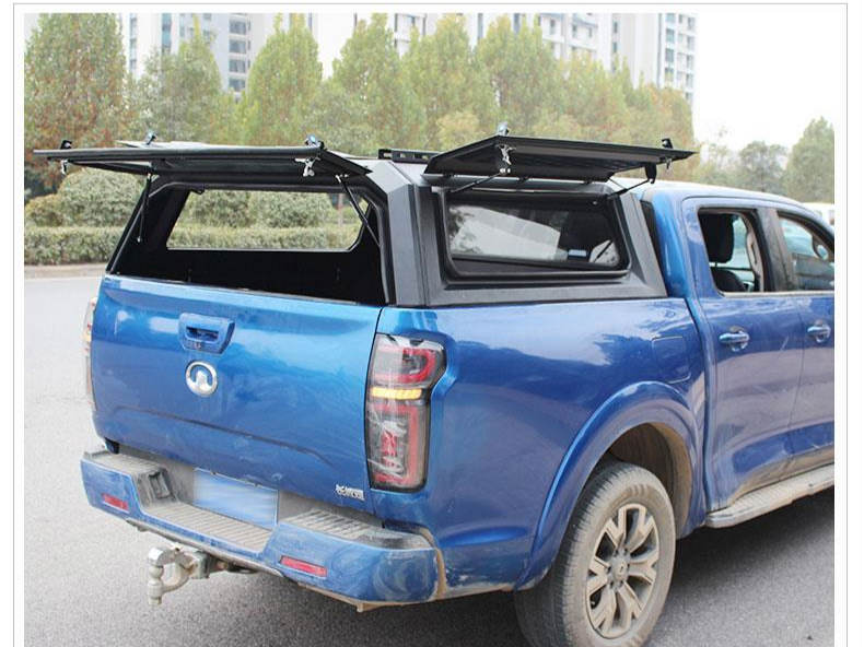 适用于长城炮皮卡后备箱改装越野炮商用乘用版三开门多功能后箱盖高