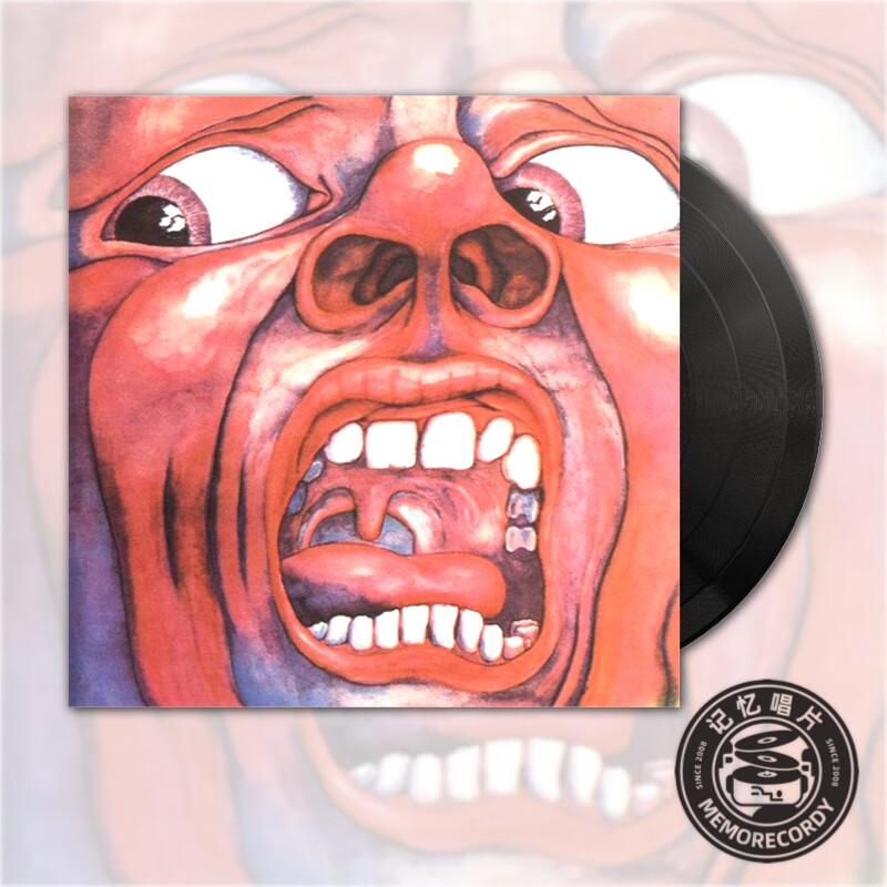 原装正版kingcrimson血腥国王前卫摇滚首专黑胶唱片lp12寸原版唱片