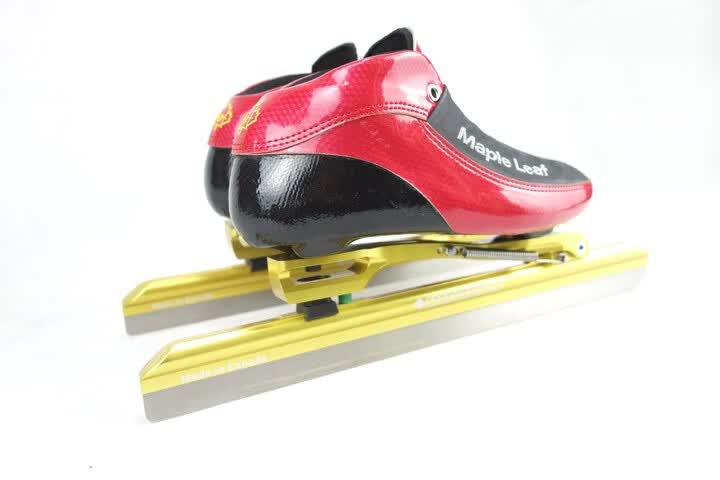源自加拿大枫叶冰刀 脱位速滑冰刀鞋 枫叶成人儿童大道速滑冰刀鞋