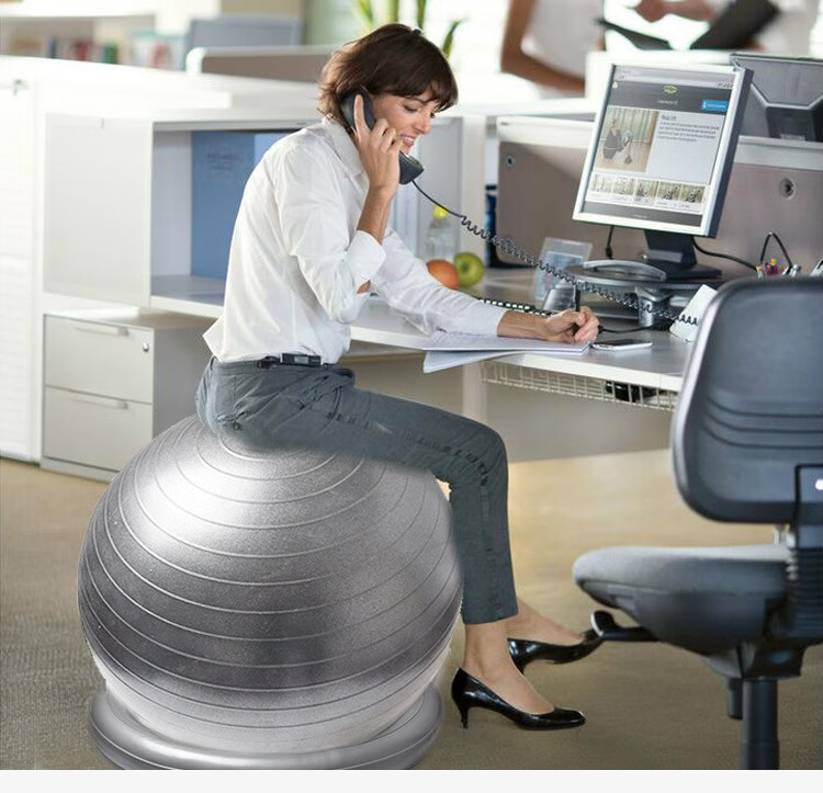 瑜伽馆专用孕妇生产瑜伽球固定圈底座家庭收纳家用球圈瑜伽球椅子 大