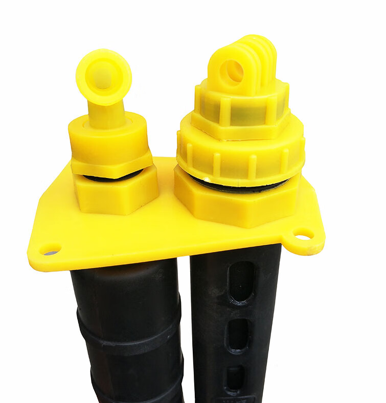 手压杆农用园林16l升背负式手动喷雾器打药机摇杆铁管弯管单 双管