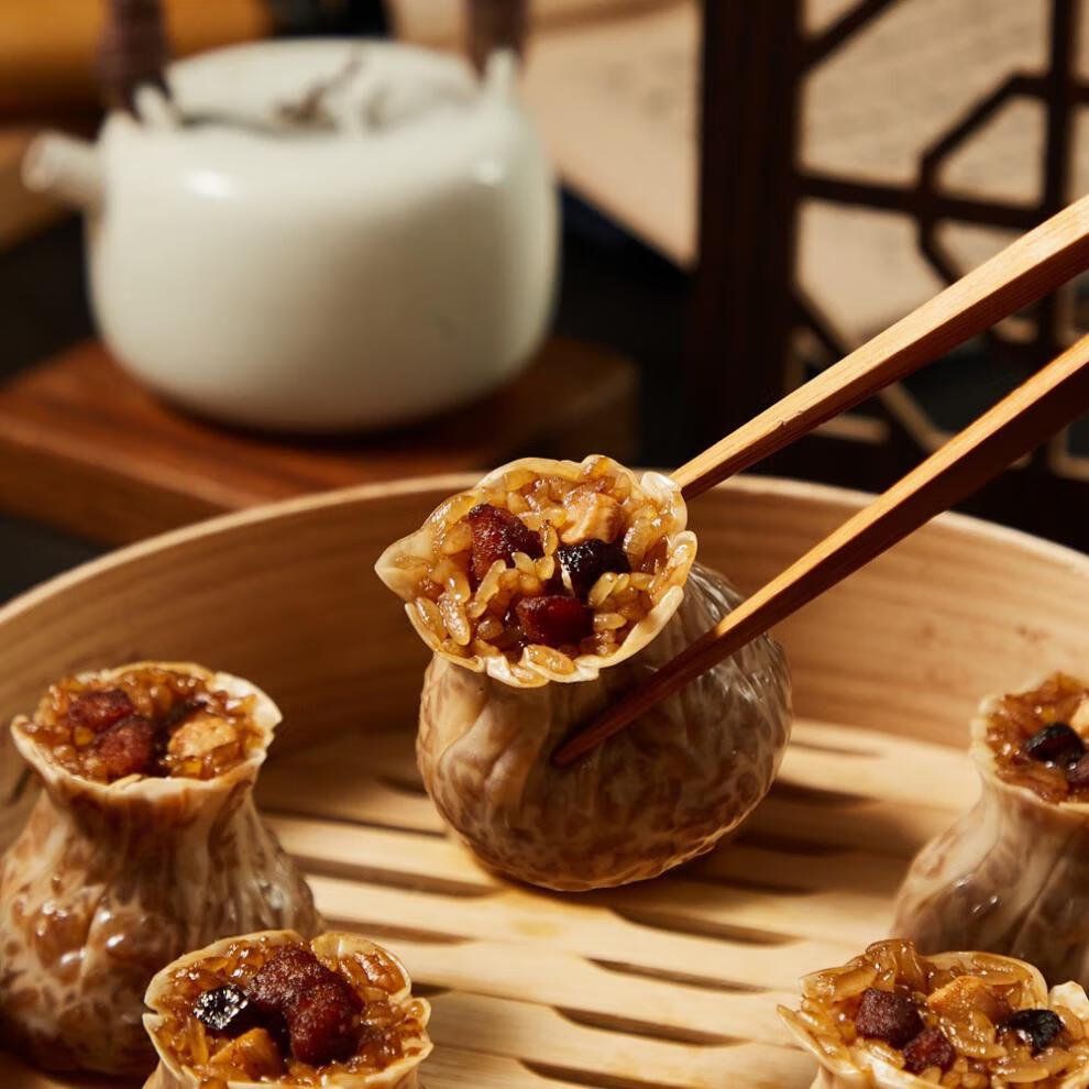 max手作纸皮烧卖 900g15只装360g6只装薄皮点心早餐网红美食 360g 6只