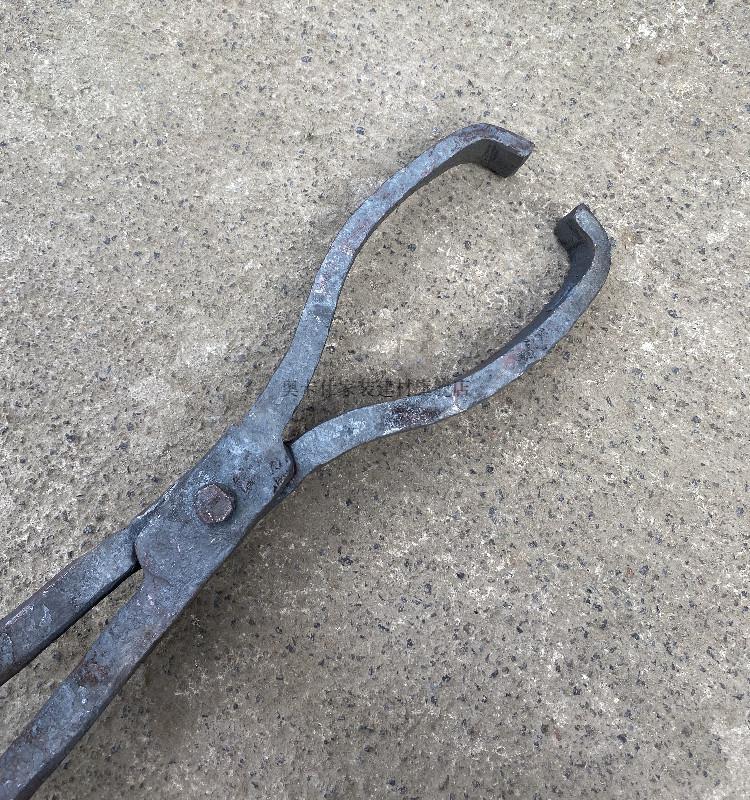 打铁钳子 手工锻打铁钳铝锭钳尖嘴钳扁口钳圆口钳坩埚钳椭圆钳夹持