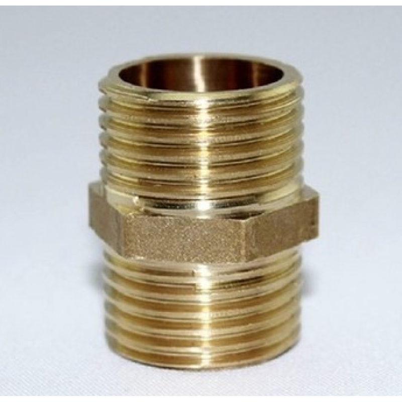 全铜对丝变径双外丝异径接头对丝接头铜外丝直接1分2分3分1寸1分