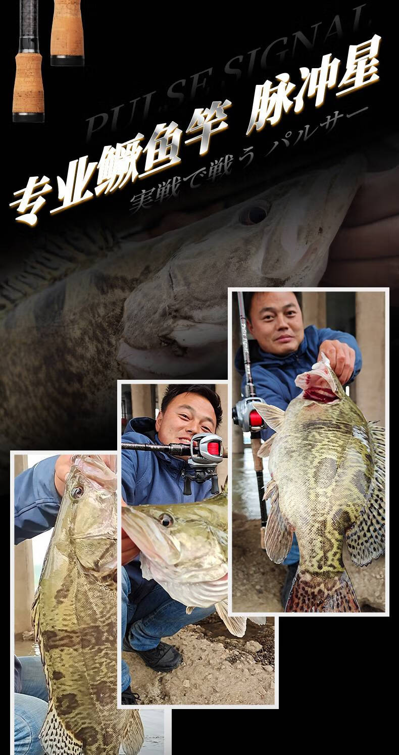 浪牛浪秦脉冲星 鳜鱼竿独节虫竿超快调实心竿稍脉冲星光 脉冲星 c9轻