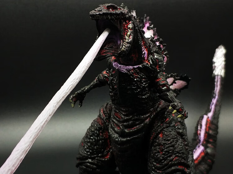 真红莲哥斯拉玩具2016模型godzilla可动机械怪兽摆件国产2019哥斯拉g