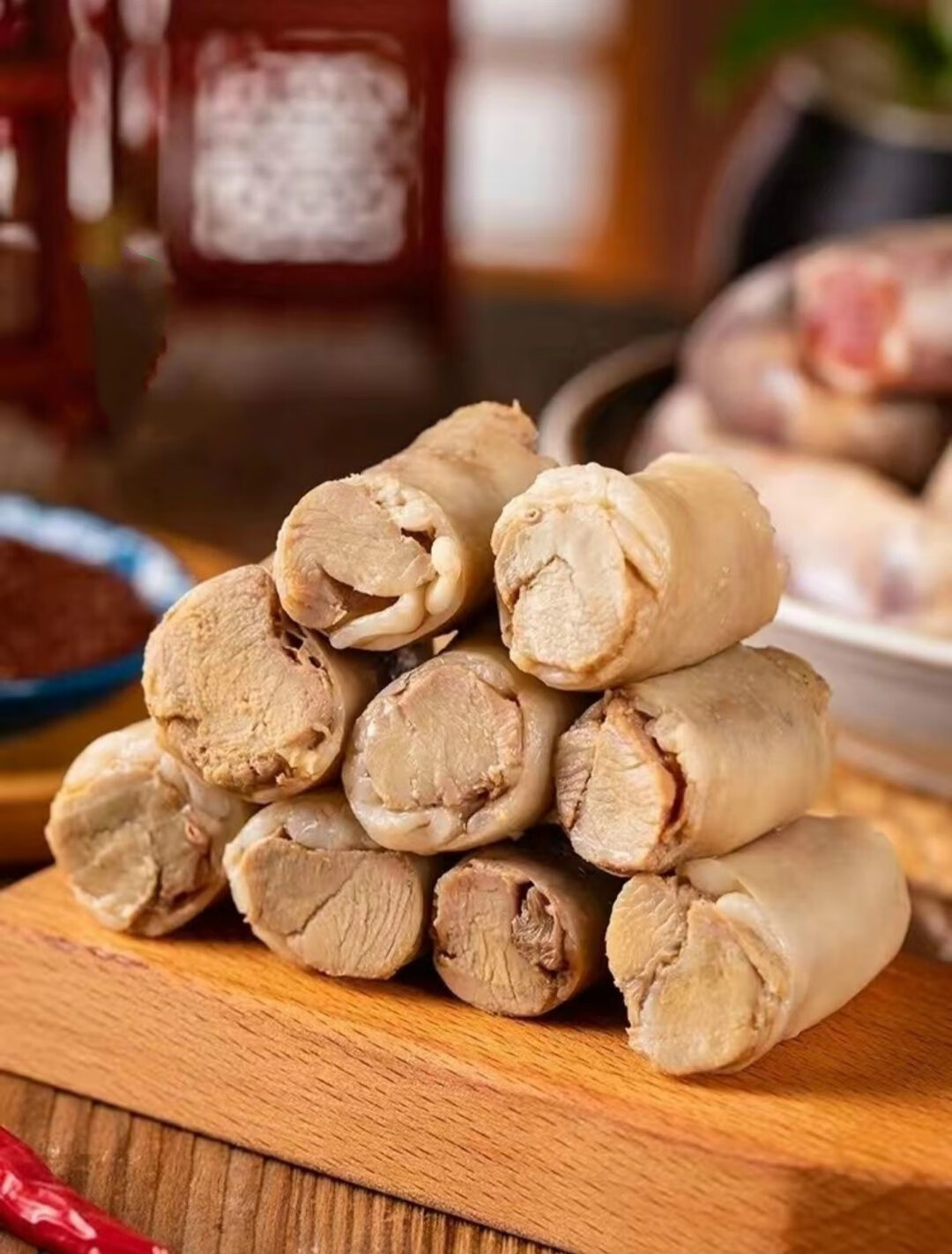 正宗内蒙古羊肉肠肚包肉手工羊肉灌肠羊肠灌肉网红肚包肉肉肠禧客鲜