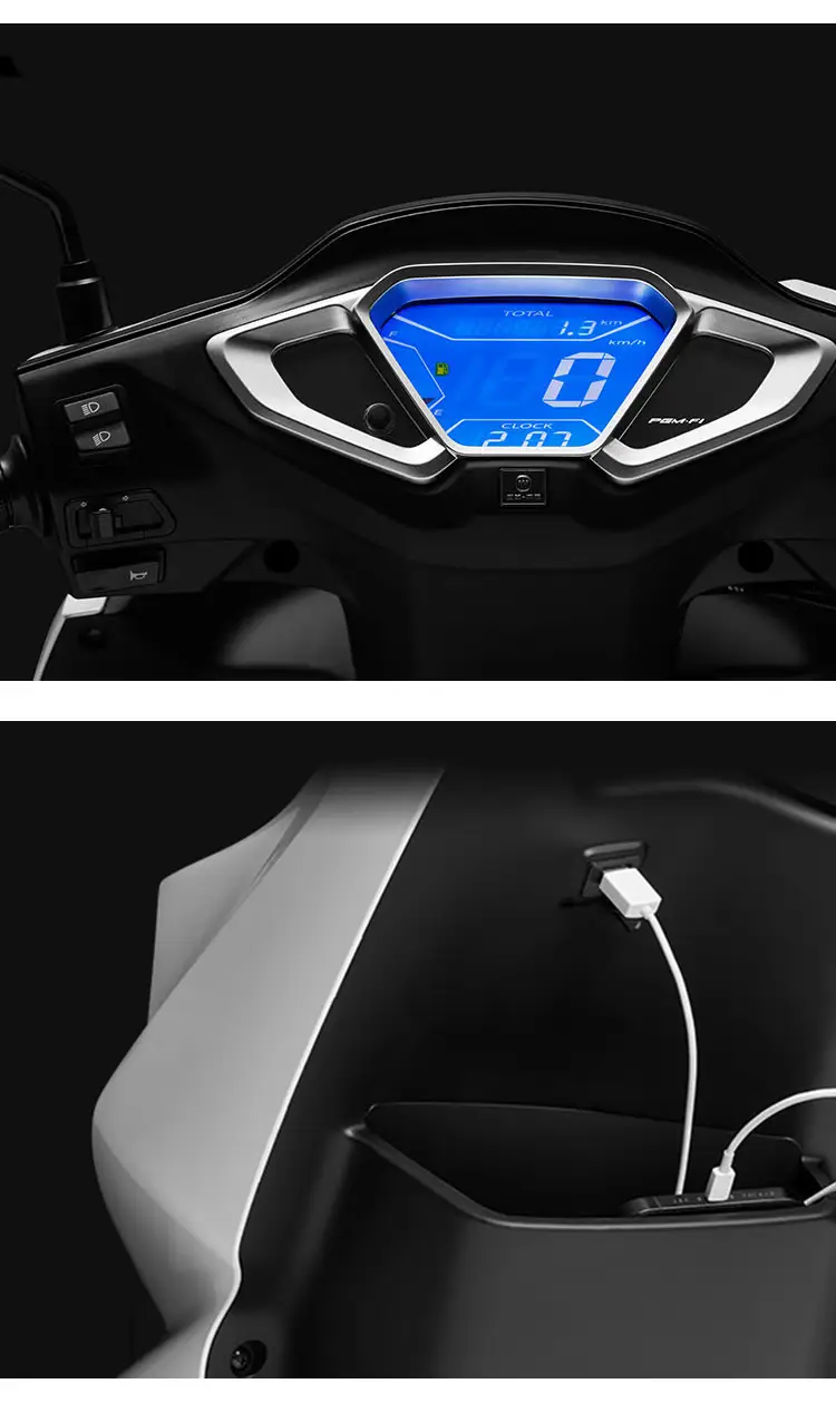 yamaha摩托车踏板车ncr125全新整车碟刹国四电喷pgmf1五羊honda预售预