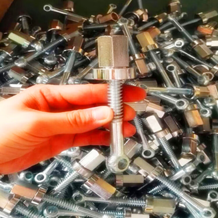 pe热熔对接焊接机上环吊紧螺杆压盖螺丝螺帽螺栓压紧螺丝镀锌 800螺丝