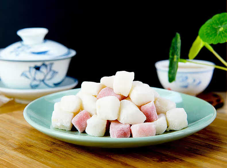 老上海特产风味橘红糕500g城隍庙字号传统手工糯米糕点桔红糕零食