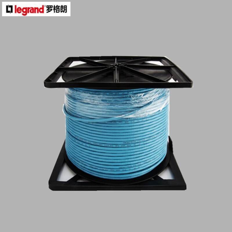 tcl罗格朗六类非屏蔽网线632720无氧铜6类双绞线超五类632711 六类低