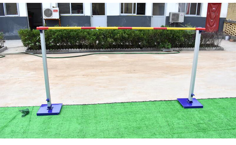 沧元比赛专用跳高架移动式铝合金跳高架加厚升降可调田径运动器材跳
