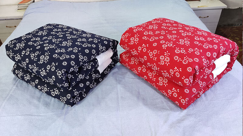 东北大花被 复古东北风大花花布凤凰牡丹传统老式被套怀旧民族 粉色