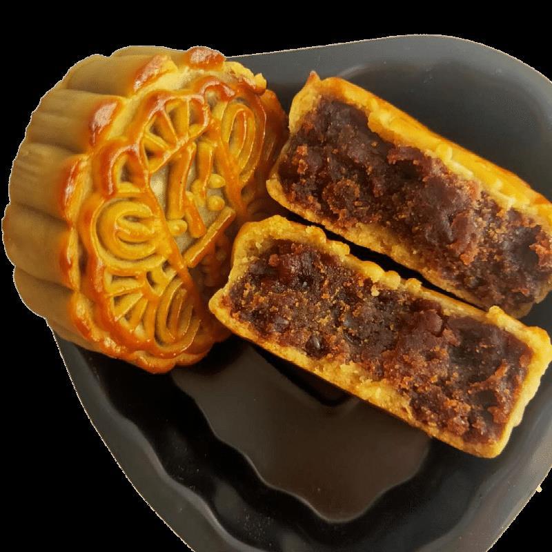 福建福安特产中秋饼月饼传统什锦香菇虾肉老味道月饼孟油酥什锦250g8