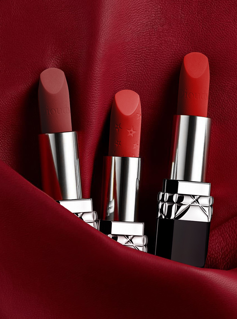 情人节礼物三八节礼物送女友迪奥莎口红丝绒999礼盒装花漾甜心香水520