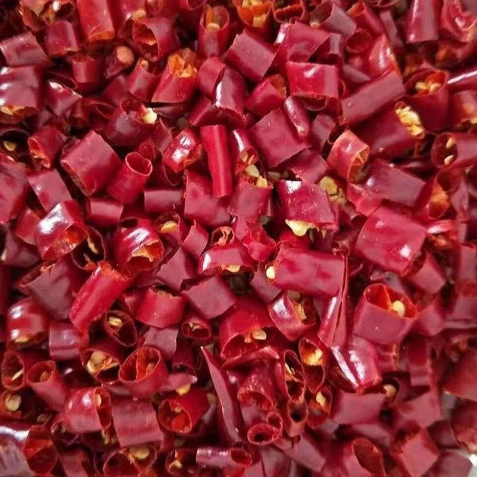 【精选生鲜】辣椒段巨辣中辣微辣辣椒段无籽辣椒段饭店干辣椒批发 1斤