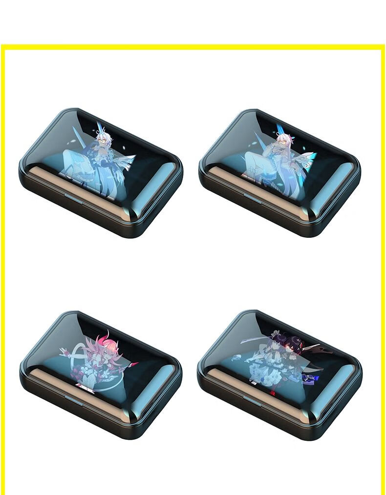 初音未来耳机蓝牙私人来图定制miku崩坏3cos约会大作战明日方舟周边