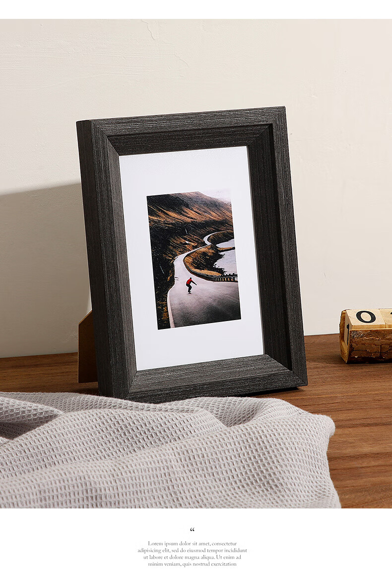 相框摆台照片定制高级感照片打印加相框定制洗照片做成相册框摆台桌面