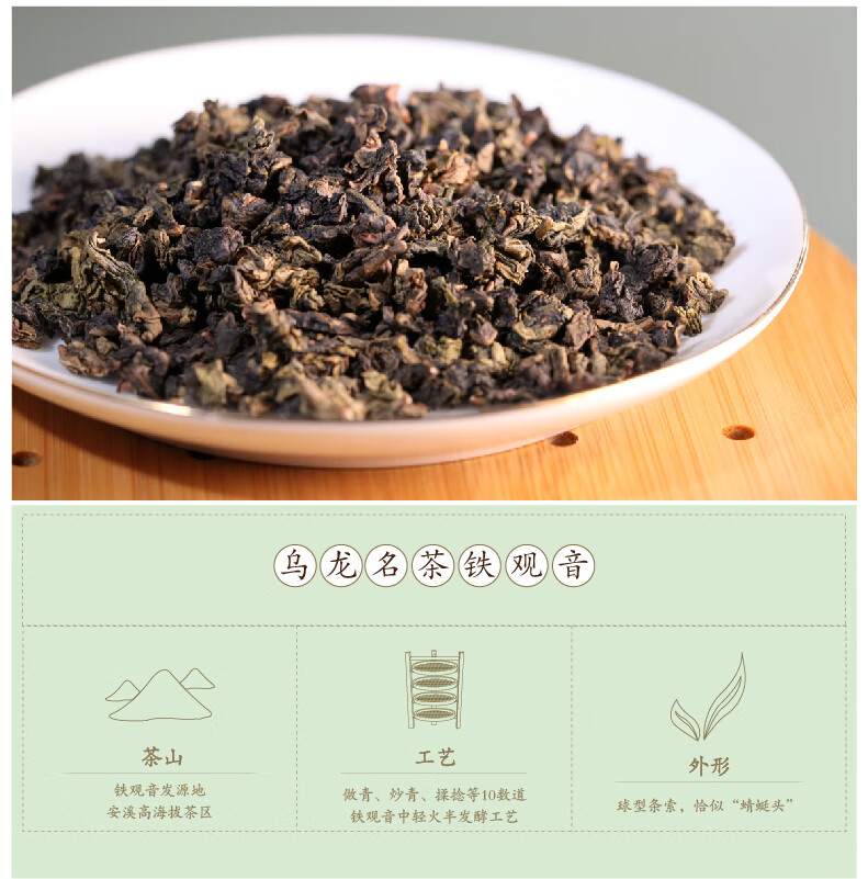 水仙乌龙小种铁观音茶叶礼盒厦门特产伴手礼100g