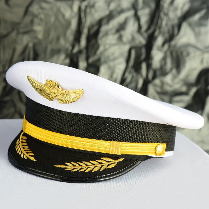 伊优基航空飞行员帽子航空大盖帽机长帽航空服饰南航机长帽子机师帽