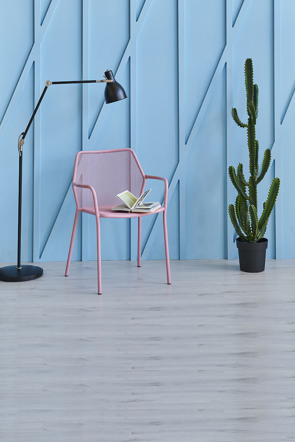 白萱轻奢直播背景布主播房间布置简约网红室内立体逼真摄影拍照背景布