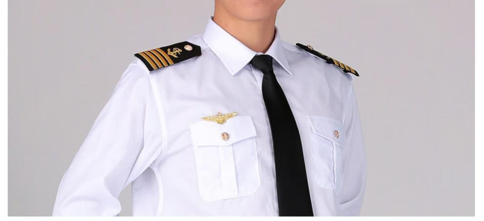 狐本士肩章海员船员系列船长轮机长电员弧型绣花海锚螺旋桨硬螺旋桨一